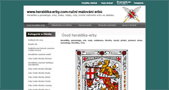 Desktop Screenshot of heraldika-erby.com